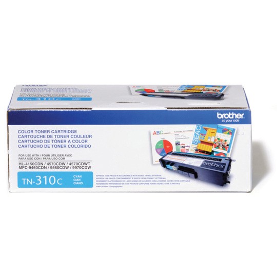 TONER ORIGINAL BROTHER TN 310 CYAN / BROTHER