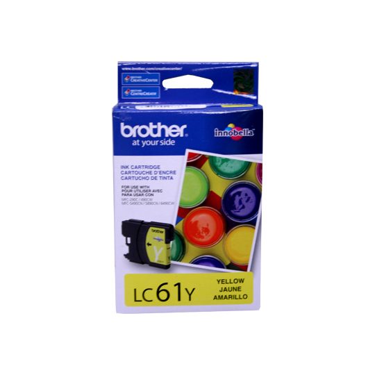 CART. TINTA BROTHER LC 61 AMARILLO / BROTHER