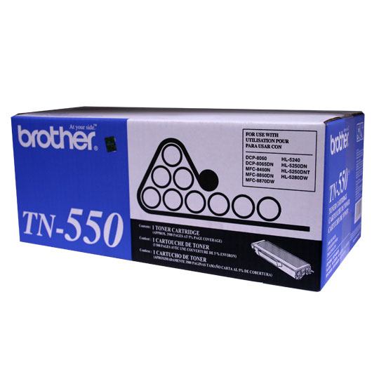 TONER ORIGINAL BROTHER TN 550 / BROTHER