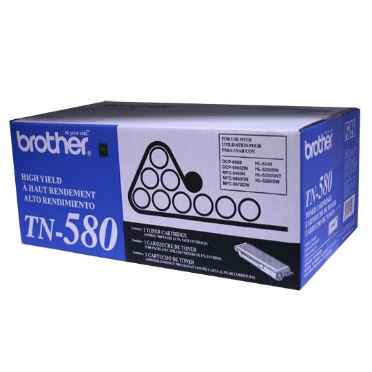 TONER ORIGINAL BROTHER TN 580 / BROTHER