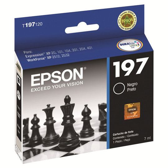 CART. TINTA EPSON T197120-AL NEGRO / EPSON