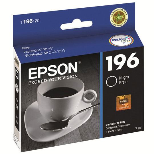 CART. TINTA EPSON T196120-AL NEGRO / EPSON