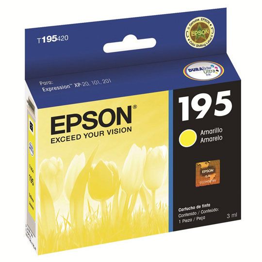 CART. TINTA EPSON T195420-AL AMARILLO / EPSON **DESCONTINUADO**