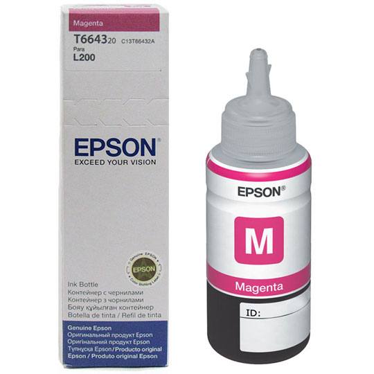 BOTELLA DE TINTA EPSON L 200 MAGENTA 70ML. / EPSON