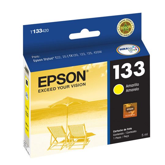 CART. TINTA EPSON T133420-AL AMARILLO / EPSON **DESCONTINUADO**