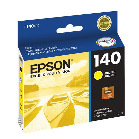 CART. TINTA EPSON T140420-AL AMARILLO / EPSON **DESCONTINUADO**