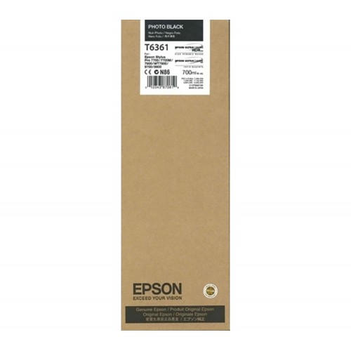 CART. TINTA EPSON T636100 NEGRO / EPSON