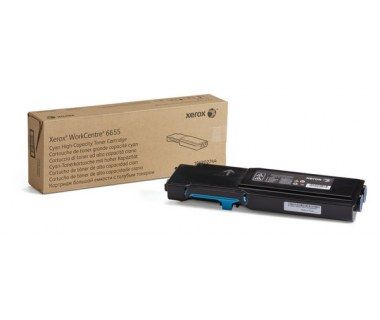 TONER ORIGINAL XEROX WC 6655 CYAN 7.5K / XEROX