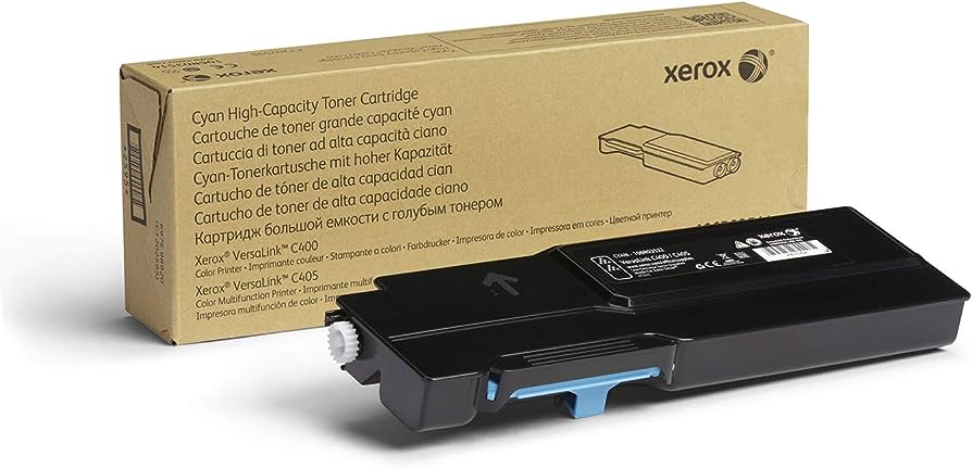 TONER ORIGINAL XEROX VERSALINK C400 CYAN 4.8K / XEROX