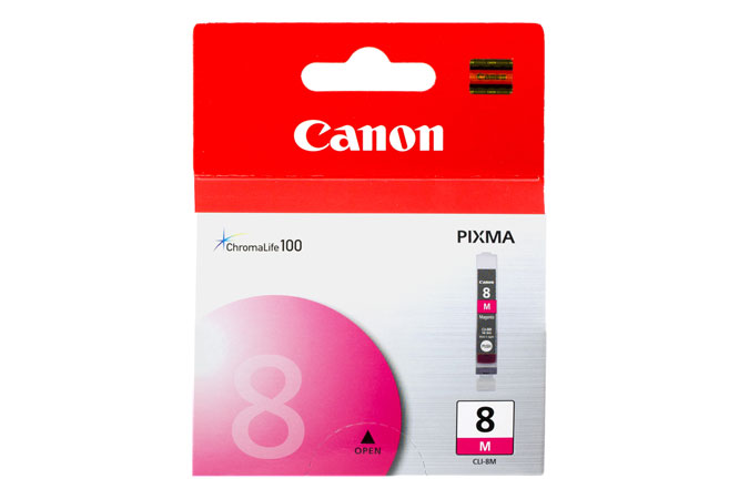 CART. TINTA CANON CLI 8 MAGENTA / CANON