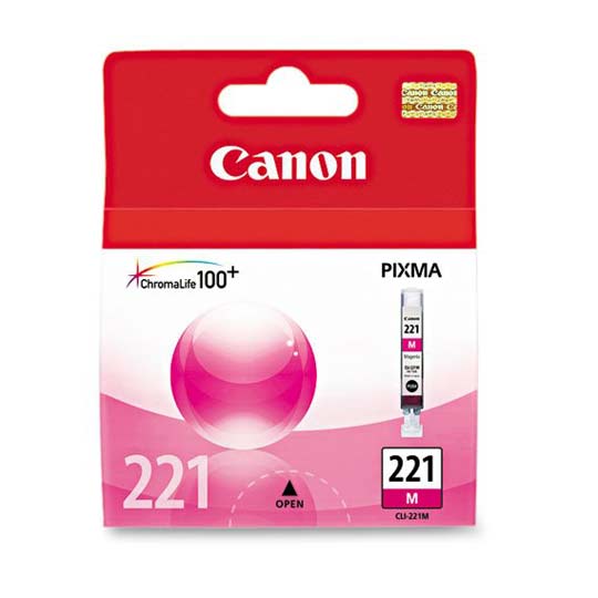 CART. TINTA CANON CLI 221 MAGENTA / CANON **DESCONTINUADO**