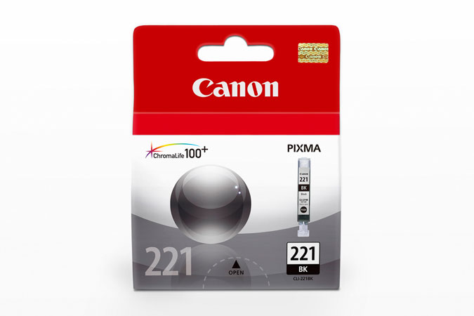 CART. TINTA CANON CLI 221 NEGRO / CANON