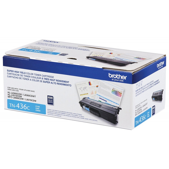 TONER ORIGINAL BROTHER TN 436 CYAN / BROTHER