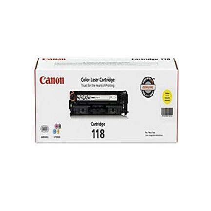 TONER ORIGINAL CANON 118 AMARILLO / CANON