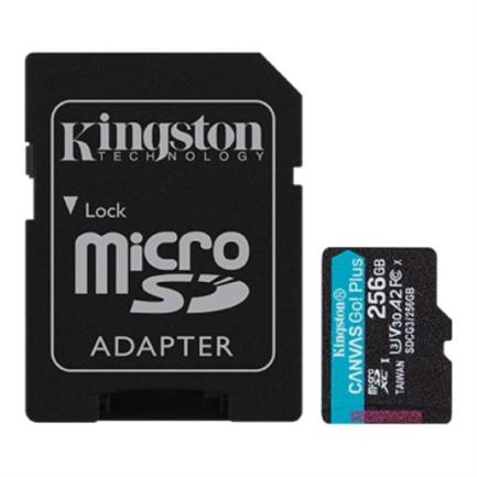 MEMORIA KINGSTON 256 GB CANVAS GO PLUS MICRO SD CLASS 10 / KINGSTON