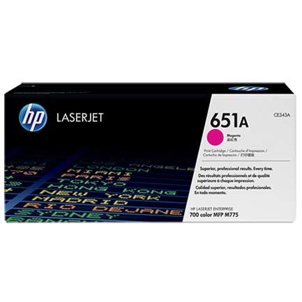 TONER ORIGINAL HP CE343A AMARILLO / HEWLETT PACKARD