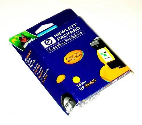 CART. TINTA HP 40 AMARILLO / HEWLETT PACKARD **REMATE**