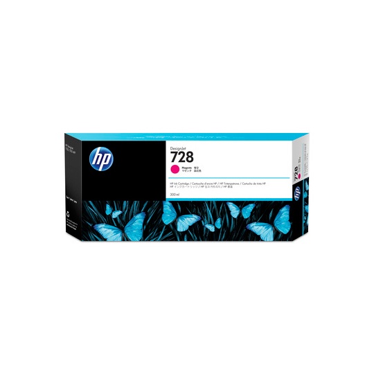 CART. TINTA HP 728 MAGENTA 300 ML. / HEWLETT PACKARD