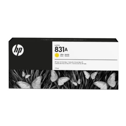 CART. TINTA HP LX 831 LATEX AMARILLO 775 ML. / HEWLETT PACKARD