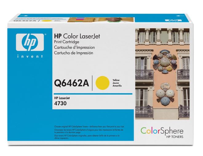 TONER ORIGINAL 4730 AMARILLO / HEWLETT PACKARD **DESCONTINUADO**