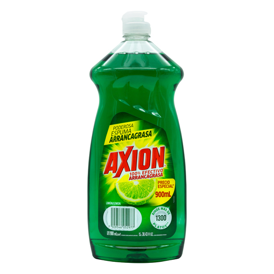 LAVATRASTES LIQUIDO DE AXION LIMON DE 900 ML / AXION