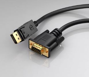 ADAPTADOR VGA A DISPLAYPORT 1 METRO / GENERICO