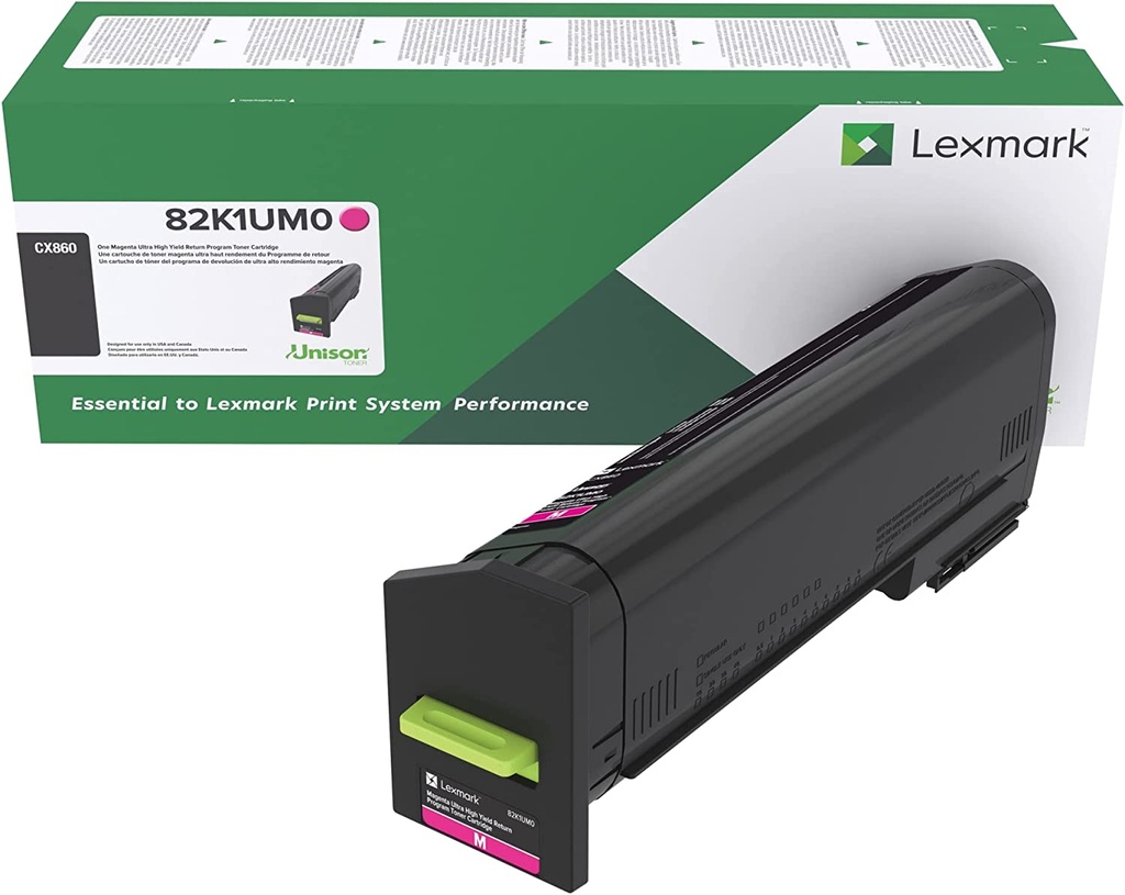 TONER ORIGINAL LEXMARK 72K4XM0 22K MAGENTA / LEXMARK