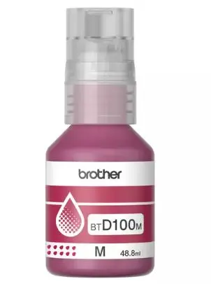 BOTELLA DE TINTA BROTHER BTD100Y MAGENTA / BROTHER