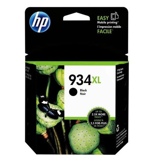 [HP-TIN-C2P23AL] CART. TINTA HP 934 XL NEGRO / HEWLETT PACKARD