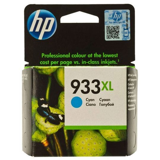 [HP-TIN-CN054AL] CART. TINTA HP 933 XL CYAN / HEWLETT PACKARD