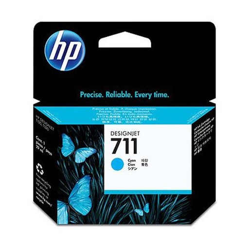 [HP-TIN-CZ130A] CART. TINTA HP 711 CYAN / HEWLETT PACKARD