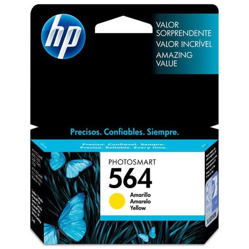 [HP-TIN-CB320WL] CART. TINTA HP 564 AMARILLO / HEWLETT PACKARD **DESCONTINUADO**