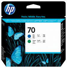 [C9408A] CART. TINTA CABEZAL HP 70 AZUL / VERDE / HEWLETT PACKARD