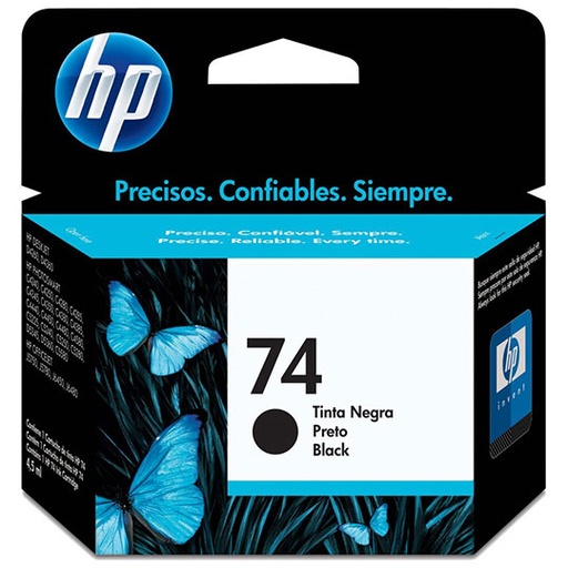 [HP-TIN-CB335WL] CART. TINTA HP 74 NEGRO / HEWLETT PACKARD