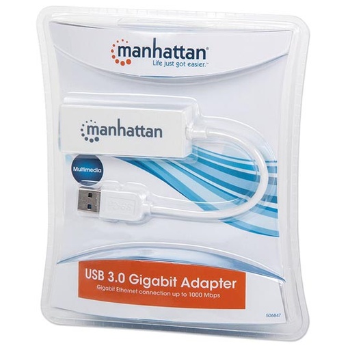 [IC-CO-506847] TARJETA DE RED RJ45 USB / MANHATTAN