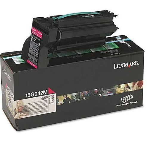 [734646118347] TONER ORIGINAL LEXMARK C 752 MAGENTA / LEXMARK **REMATE**