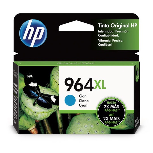 [HP-TIN-3JA54AL] CART. TINTA HP 964 XL CYAN / HEWLETT PACKARD