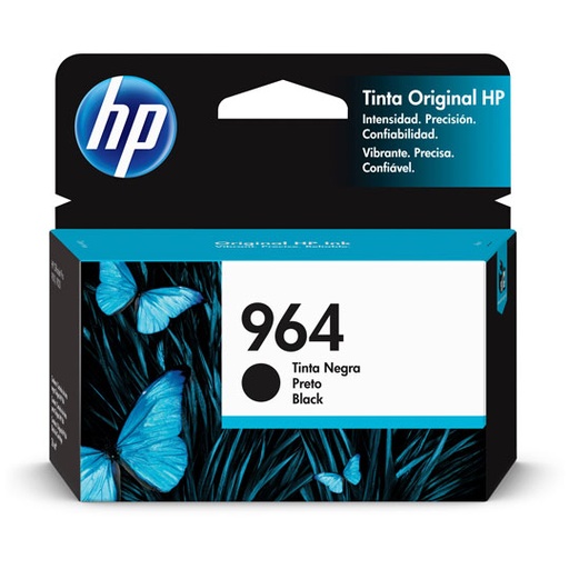 [HP-TIN-3JA53AL] CART. TINTA HP 964 NEGRO / HEWLETT PACKARD