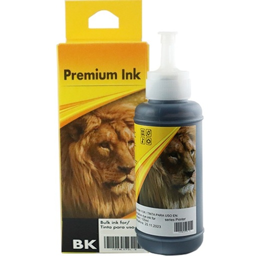 [100MLSUB-N] 100 ML. TINTA SUBLIMACION NEGRO / GENERACION 2 **FIN DE INVENTARIO**