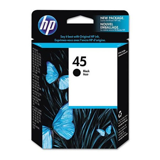 [HP-TIN-51645A] CART. TINTA HP 45 NEGRO / HEWLETT PACKARD