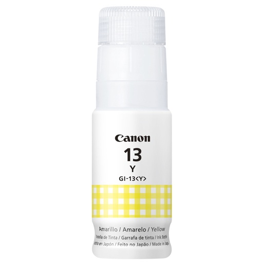 [CAN-TIN-GI13Y] BOTELLA DE TINTA CANON GI-13 AMARILLO / CANON