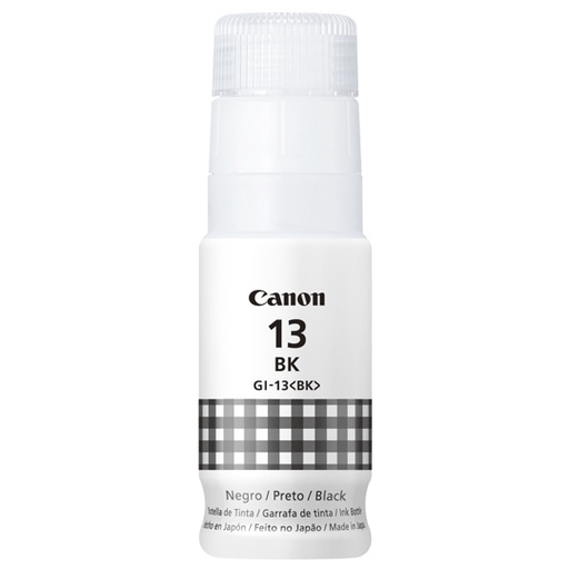 [CAN-TIN-GI13BK] BOTELLA DE TINTA CANON GI-13 NEGRO / CANON