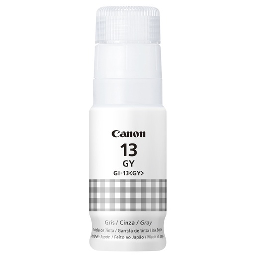 [CAN-TIN-GI13GY] BOTELLA DE TINTA CANON GI-13 GRIS / CANON