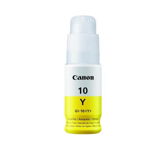 [CAN-TIN-GI10Y] BOTELLA DE TINTA CANON GI-10 AMARILLO / CANON