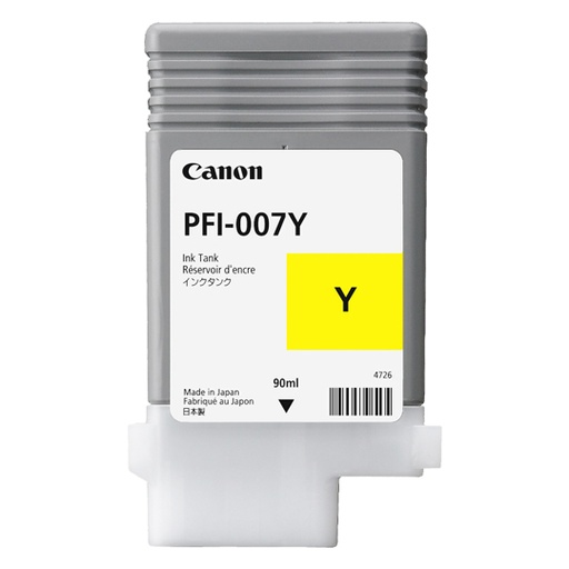 [CAN-TIN-007Y] CART. TINTA CANON PFI 007 AMARILLO / CANON