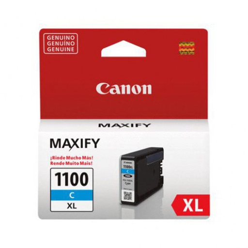 [CAN-TIN-1100XLC] CART. TINTA CANON PGI-1100 XL CYAN / CANON