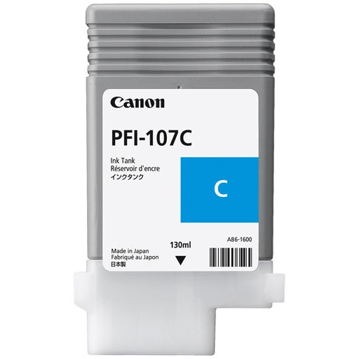 [CAN-TIN-107C] CART. TINTA CANON PFI 107 CYAN / CANON