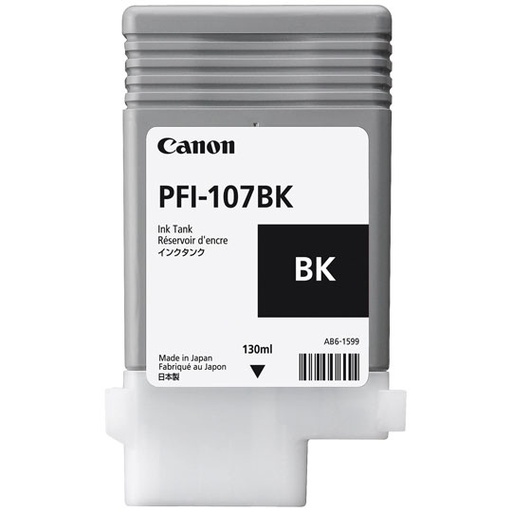 [CAN-TIN-107BK] CART. TINTA CANON PFI 107 NEGRO / CANON