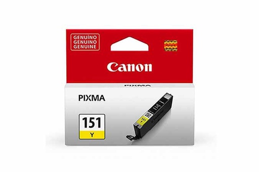 [CAN-TIN-CLI151Y] CART. TINTA CANON CLI 151 AMARILLO / CANON