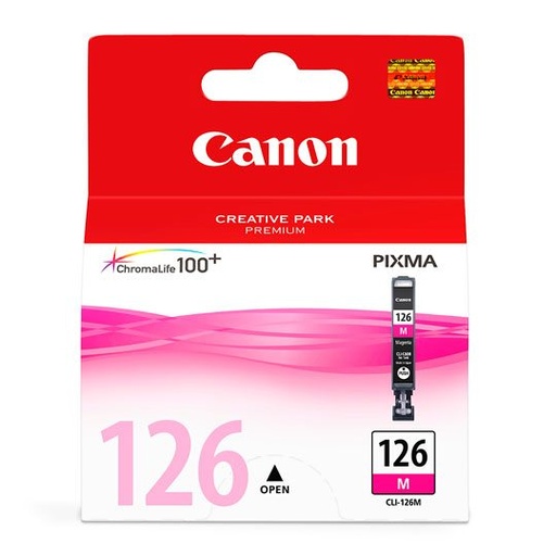 [CAN-TIN-CLI126M] CART. TINTA CANON 126 MAGENTA / CANON